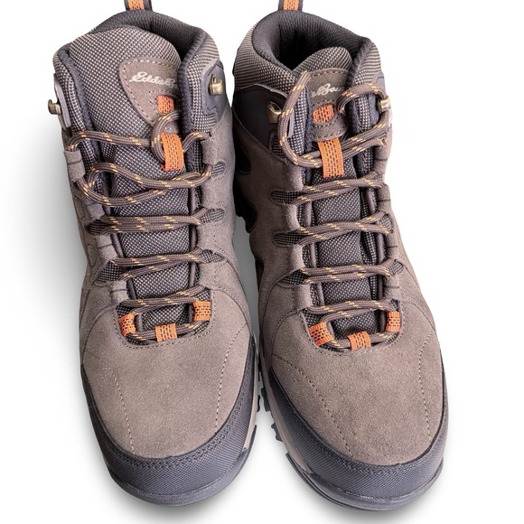 Eddie Bauer Harrison Mens Waterproof Hiking Boots Brown Leather Outdoor Sz 9.5M main image 13
